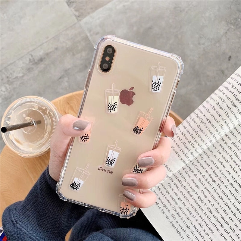 Transparent Bubble Tea Case