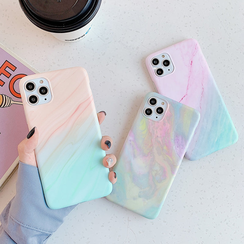 Marble Cutout Cases