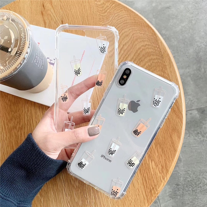 Transparent Bubble Tea Case