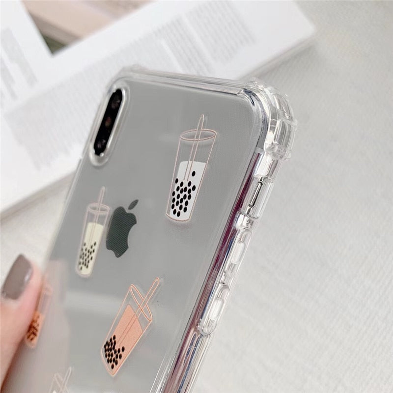 Transparent Bubble Tea Case