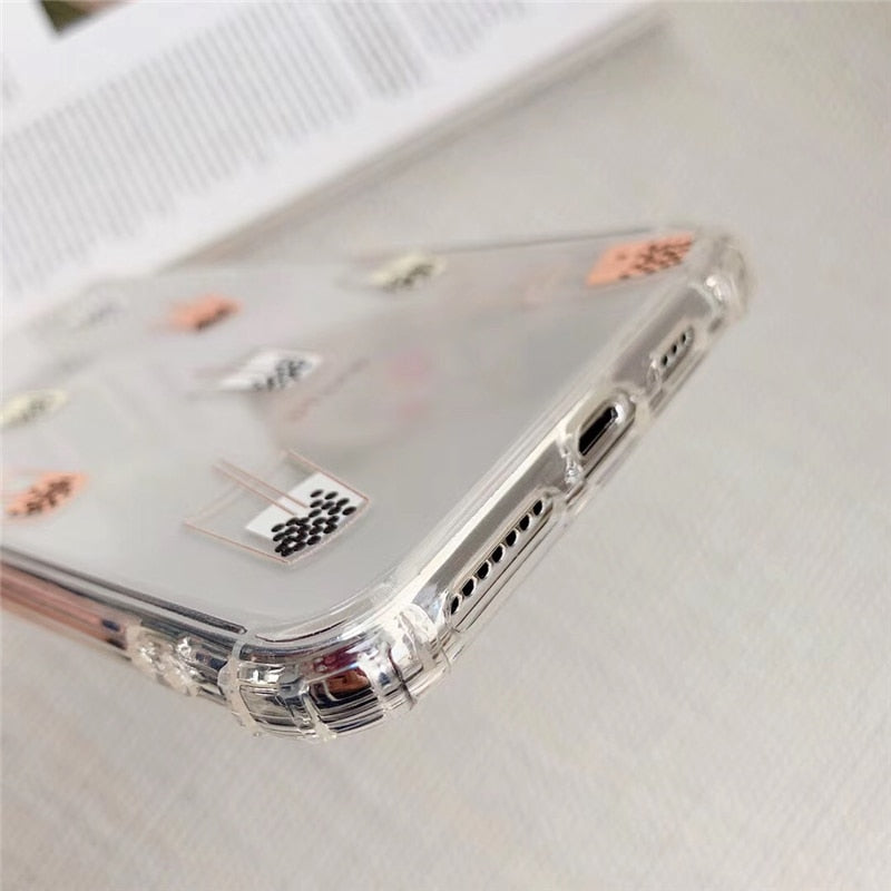 Transparent Bubble Tea Case