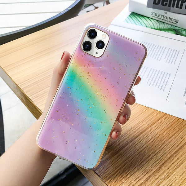 Glitter Rainbow Case