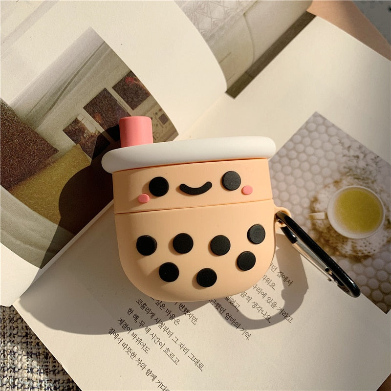 Kawaii Bubble Tea AirPod Cases