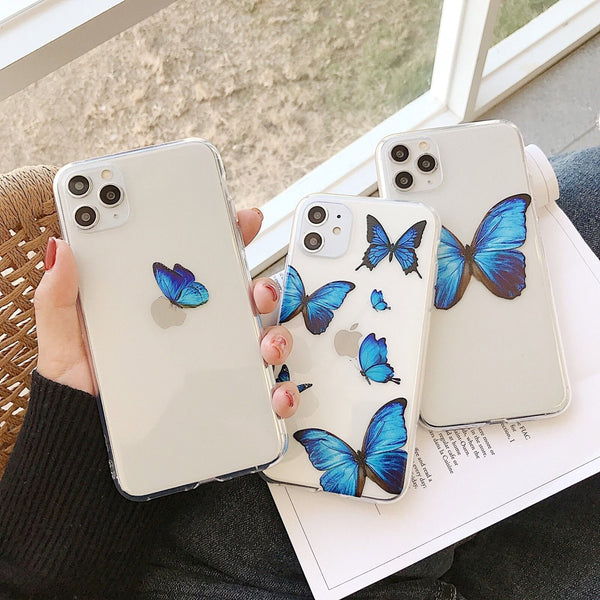 Transparent Butterfly Cases