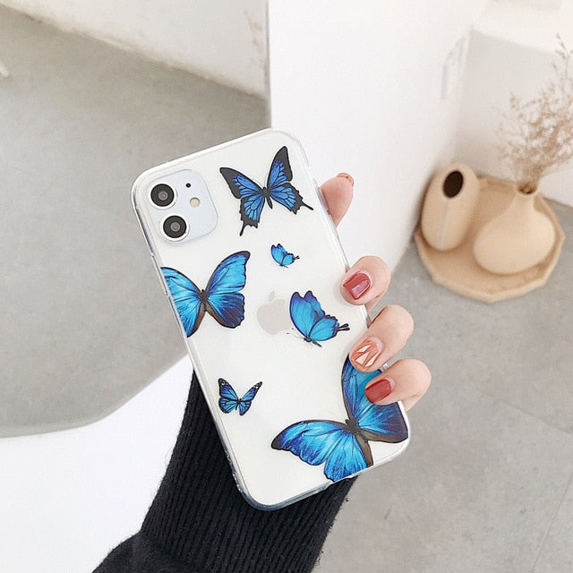 Transparent Butterfly Cases
