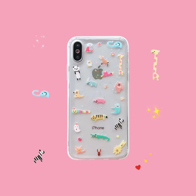 Kawaii Animal Kingdom Case