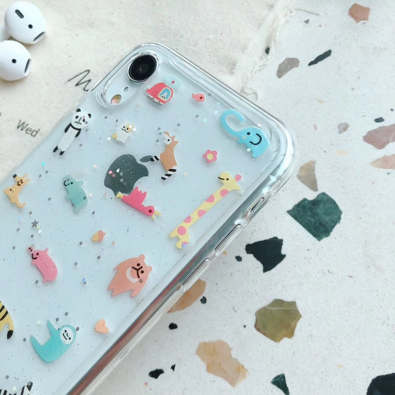 Kawaii Animal Kingdom Case